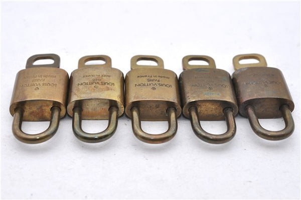 Authentic Louis Vuitton Padlock & Keys 10Set LV 6210D