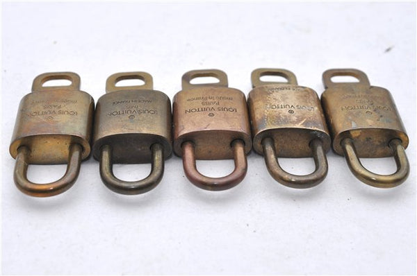 Authentic Louis Vuitton Padlock & Keys 10Set LV 6210D