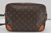 Authentic Louis Vuitton Monogram Nile Shoulder Cross Body Bag M45244 LV 6210I