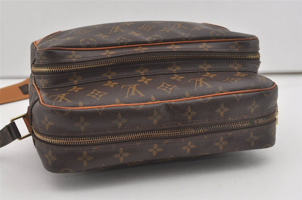 Authentic Louis Vuitton Monogram Nile Shoulder Cross Body Bag M45244 LV 6210I