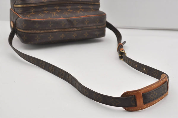 Authentic Louis Vuitton Monogram Nile Shoulder Cross Body Bag M45244 LV 6210I