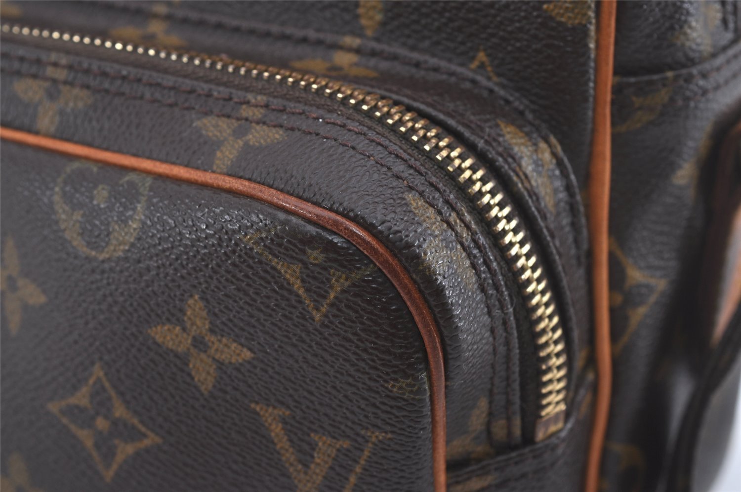 Authentic Louis Vuitton Monogram Nile Shoulder Cross Body Bag M45244 LV 6210I