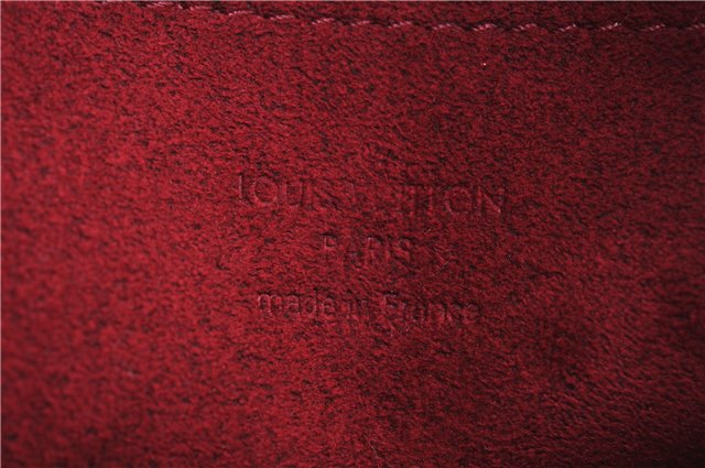 Authentic Louis Vuitton Damier Pochette Mira MM Accessory Pouch N63080 LV 6211E