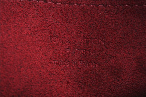 Authentic Louis Vuitton Damier Pochette Mira MM Accessory Pouch N63080 LV 6211E