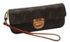 Auth Louis Vuitton Monogram Pochette Lagoon Clutch Glasses Case M60008 LV 6212F