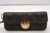 Auth Louis Vuitton Monogram Pochette Lagoon Clutch Glasses Case M60008 LV 6212F