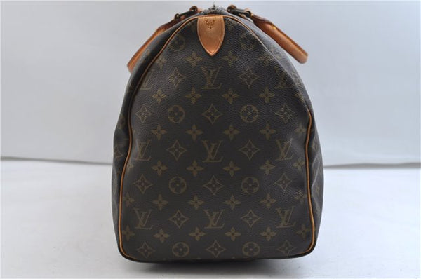 Authentic Louis Vuitton Monogram Keepall 50 Travel Boston Bag M41426 LV 6213E