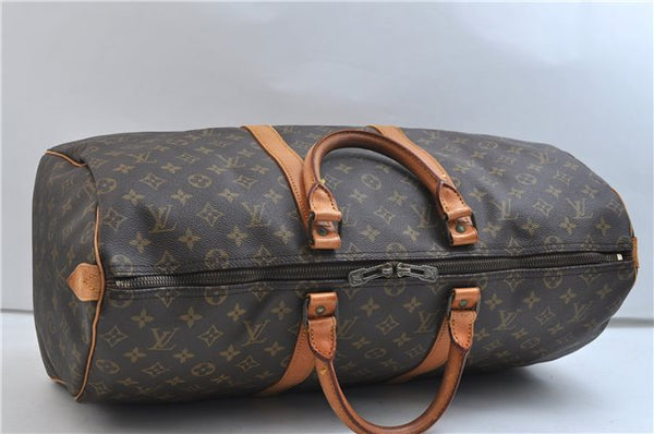 Authentic Louis Vuitton Monogram Keepall 50 Travel Boston Bag M41426 LV 6213E