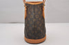 Authentic Louis Vuitton Monogram Bucket PM Shoulder Tote Bag M42238 LV 6214I