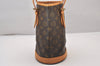 Authentic Louis Vuitton Monogram Bucket PM Shoulder Tote Bag M42238 LV 6214I