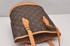 Authentic Louis Vuitton Monogram Bucket PM Shoulder Tote Bag M42238 LV 6214I