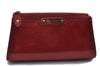 Auth LOUIS VUITTON Monogram Vernis Trousse Cosmetic MM Pouch Red M91430 LV 6220C