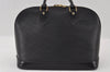Authentic Louis Vuitton Epi Alma PM Hand Bag Black M40302 LV 6220I