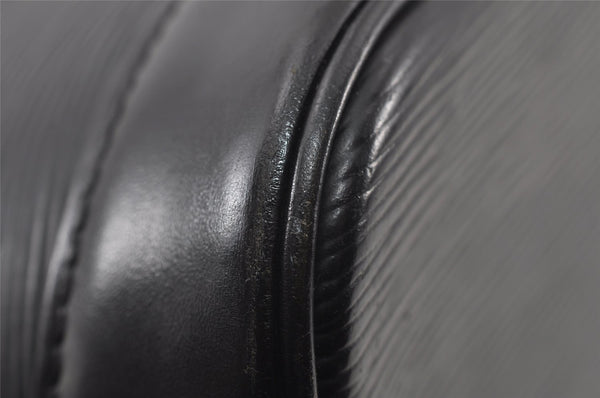 Authentic Louis Vuitton Epi Alma PM Hand Bag Black M40302 LV 6220I