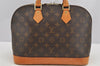 Authentic Louis Vuitton Monogram Alma Hand Bag Purse M51130 LV 6221I