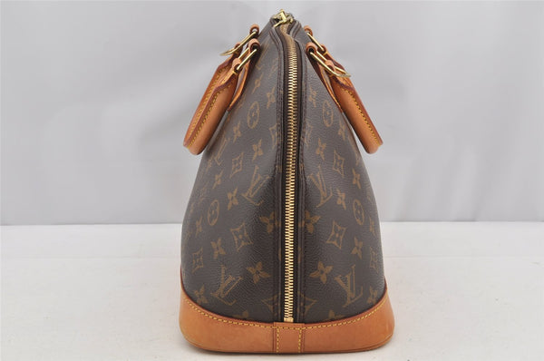 Authentic Louis Vuitton Monogram Alma Hand Bag Purse M51130 LV 6221I