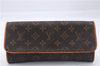 Auth Louis Vuitton Monogram Pochette Twin GM Shoulder Bag M51852 LV Junk 6222D