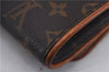 Auth Louis Vuitton Monogram Pochette Twin GM Shoulder Bag M51852 LV Junk 6222D