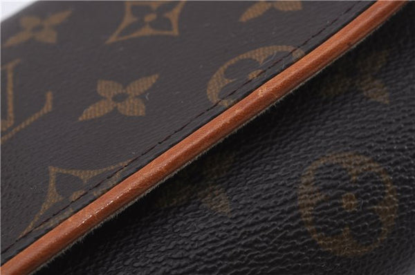 Auth Louis Vuitton Monogram Pochette Twin GM Shoulder Bag M51852 LV Junk 6222D