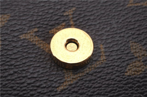 Auth Louis Vuitton Monogram Pochette Twin GM Shoulder Bag M51852 LV Junk 6222D