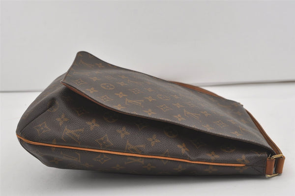 Authentic Louis Vuitton Monogram Musette Shoulder Cross Body Bag M51256 LV 6222I