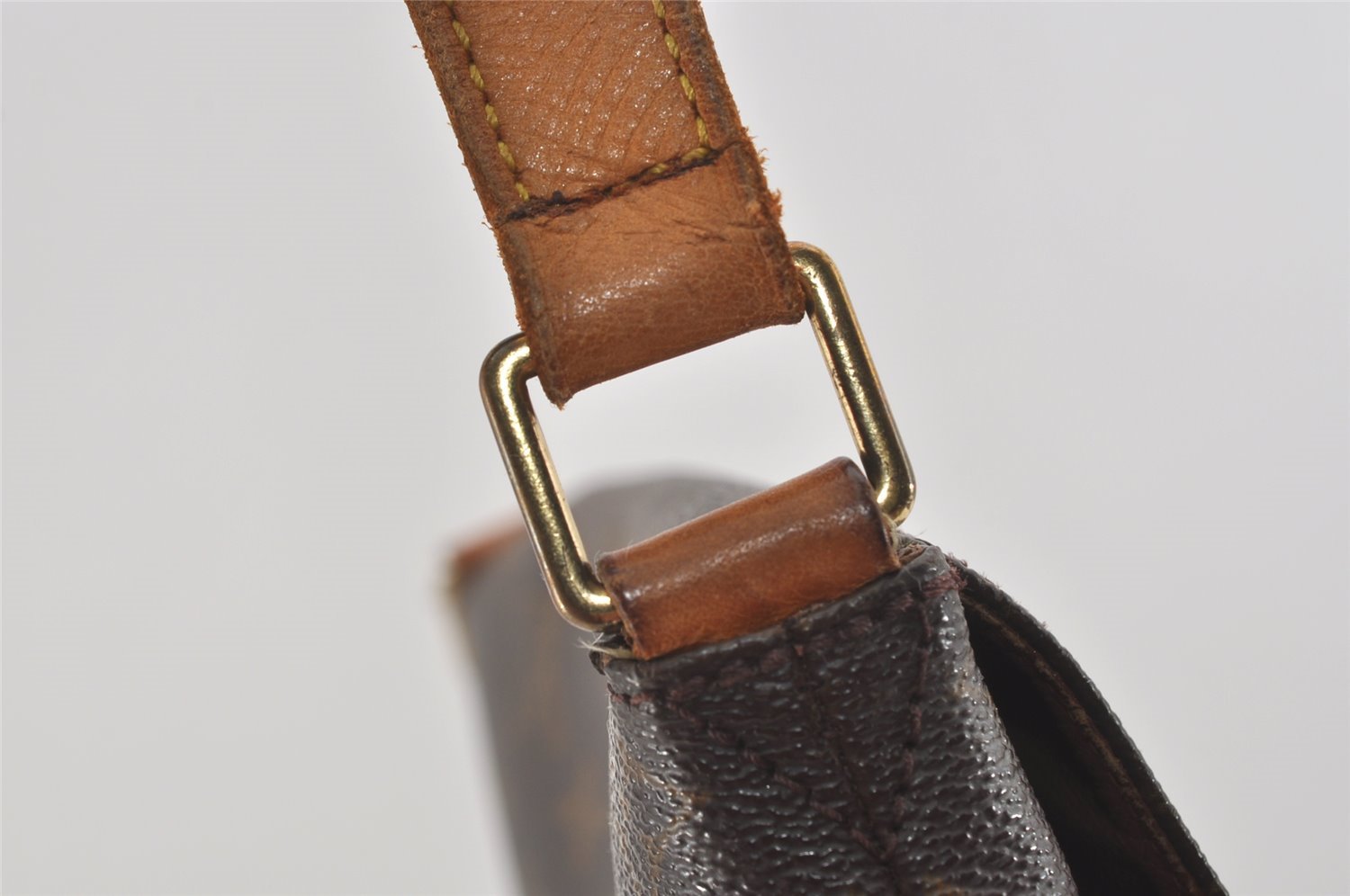 Authentic Louis Vuitton Monogram Musette Shoulder Cross Body Bag M51256 LV 6222I