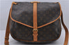 Auth LOUIS VUITTON Monogram Saumur 35 Shoulder Cross Body Bag M42254 LV 6223C