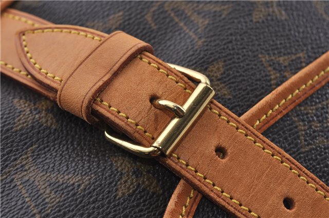 Auth LOUIS VUITTON Monogram Saumur 35 Shoulder Cross Body Bag M42254 LV 6223C