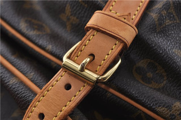 Auth LOUIS VUITTON Monogram Saumur 35 Shoulder Cross Body Bag M42254 LV 6223C