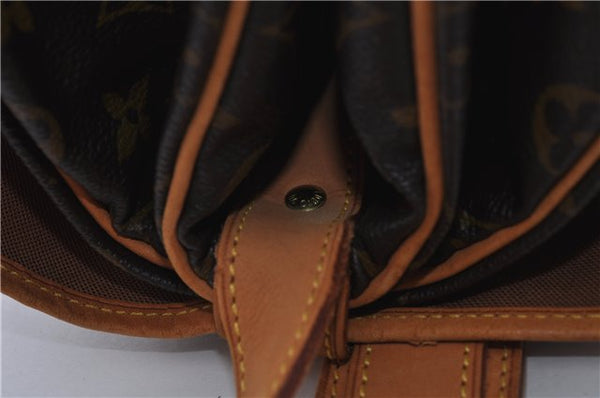 Auth LOUIS VUITTON Monogram Saumur 35 Shoulder Cross Body Bag M42254 LV 6223C