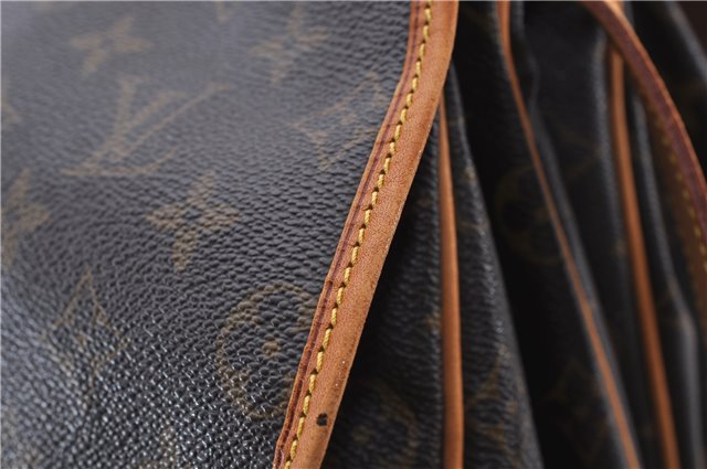 Auth LOUIS VUITTON Monogram Saumur 35 Shoulder Cross Body Bag M42254 LV 6223C