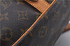 Auth LOUIS VUITTON Monogram Saumur 35 Shoulder Cross Body Bag M42254 LV 6223C