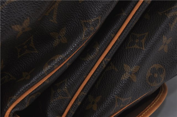 Auth LOUIS VUITTON Monogram Saumur 35 Shoulder Cross Body Bag M42254 LV 6223C