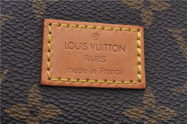 Auth LOUIS VUITTON Monogram Saumur 35 Shoulder Cross Body Bag M42254 LV 6223C