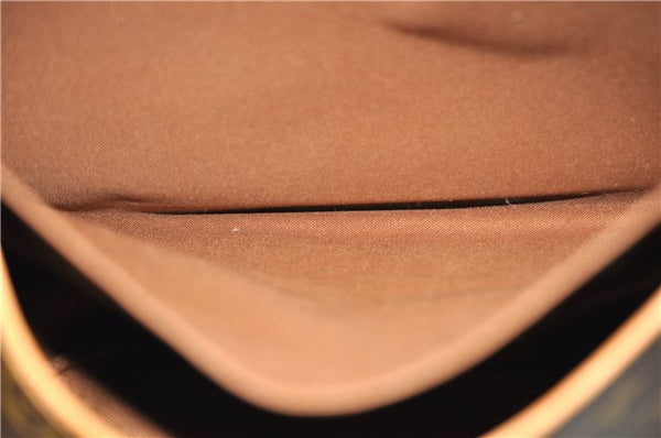 Auth LOUIS VUITTON Monogram Saumur 35 Shoulder Cross Body Bag M42254 LV 6223C