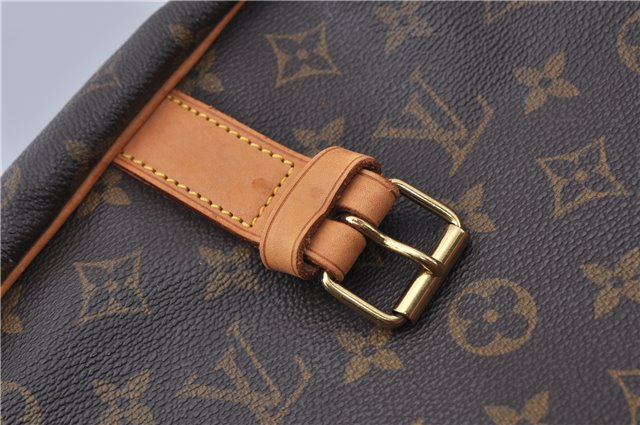 Auth LOUIS VUITTON Monogram Saumur 35 Shoulder Cross Body Bag M42254 LV 6223C