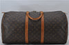 Authentic Louis Vuitton Monogram Keepall 55 Travel Boston Bag M41424 LV 6223E