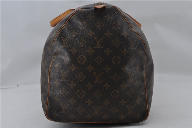 Authentic Louis Vuitton Monogram Keepall 55 Travel Boston Bag M41424 LV 6223E
