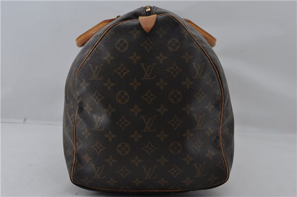Authentic Louis Vuitton Monogram Keepall 55 Travel Boston Bag M41424 LV 6223E