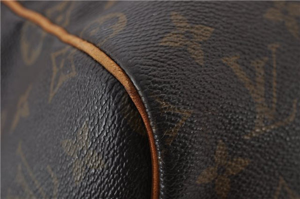 Authentic Louis Vuitton Monogram Keepall 55 Travel Boston Bag M41424 LV 6223E