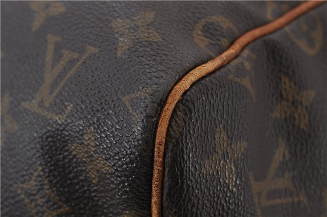 Authentic Louis Vuitton Monogram Keepall 55 Travel Boston Bag M41424 LV 6223E