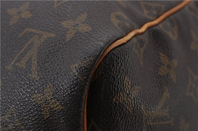 Authentic Louis Vuitton Monogram Keepall 55 Travel Boston Bag M41424 LV 6223E