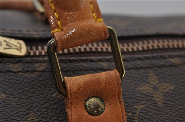 Authentic Louis Vuitton Monogram Keepall 55 Travel Boston Bag M41424 LV 6223E