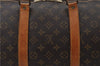 Authentic Louis Vuitton Monogram Keepall 55 Travel Boston Bag M41424 LV 6223E