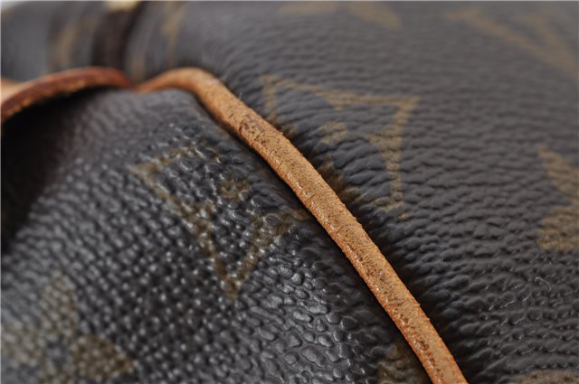 Authentic Louis Vuitton Monogram Keepall 55 Travel Boston Bag M41424 LV 6223E