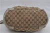 Auth GUCCI Sukey 2Way Shoulder Hand Bag GG Canvas Leather 247902 Brown 6224D