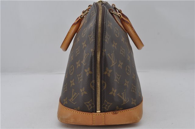 Authentic Louis Vuitton Monogram Alma Hand Bag Purse M51130 LV 6224E