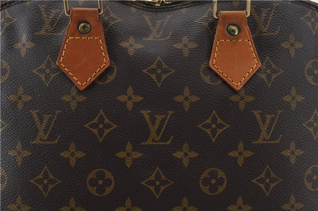 Authentic Louis Vuitton Monogram Alma Hand Bag Purse M51130 LV 6224E