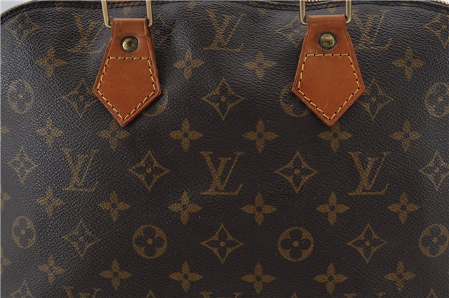 Authentic Louis Vuitton Monogram Alma Hand Bag Purse M51130 LV 6224E