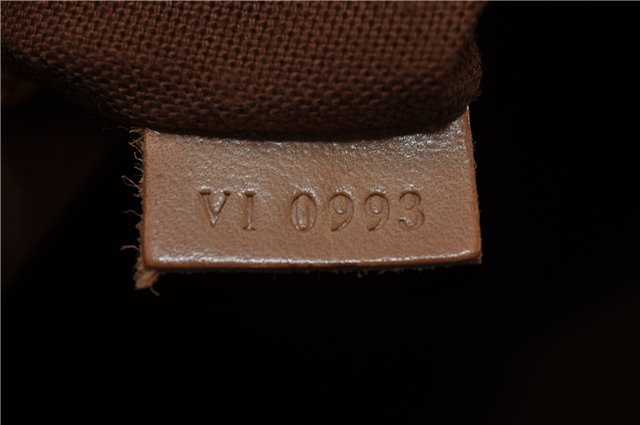 Authentic Louis Vuitton Monogram Alma Hand Bag Purse M51130 LV 6224E